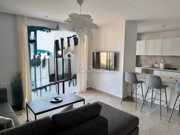 Vente d'un bel appartement a la Marsa. Surface totale 125 m². Porte blindée et chauffage central