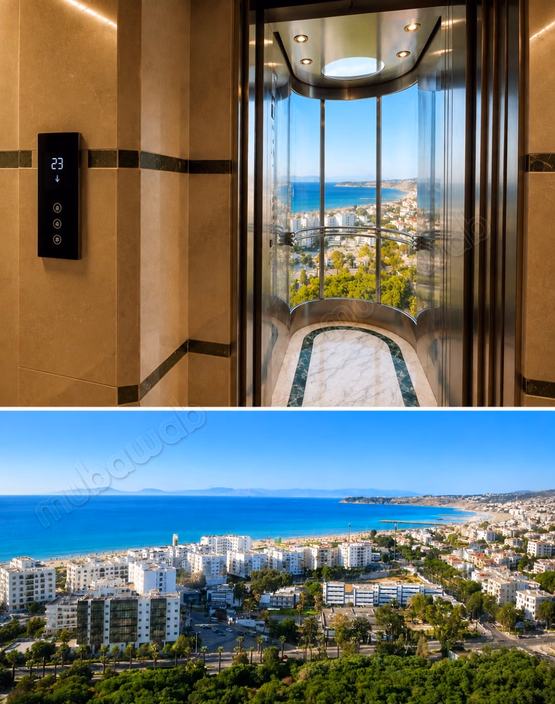 Panorama Tanger — Vue Mer & Sunset — 23ᵉ Étage