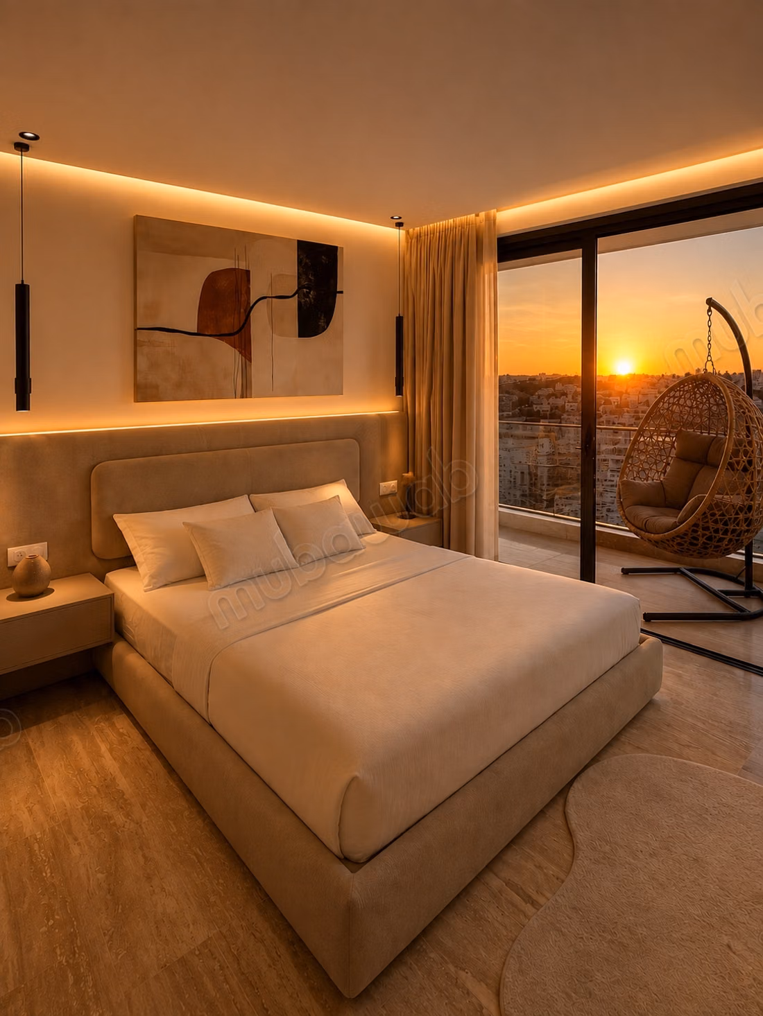 Panorama Tanger — Vue Mer & Sunset — 23ᵉ Étage