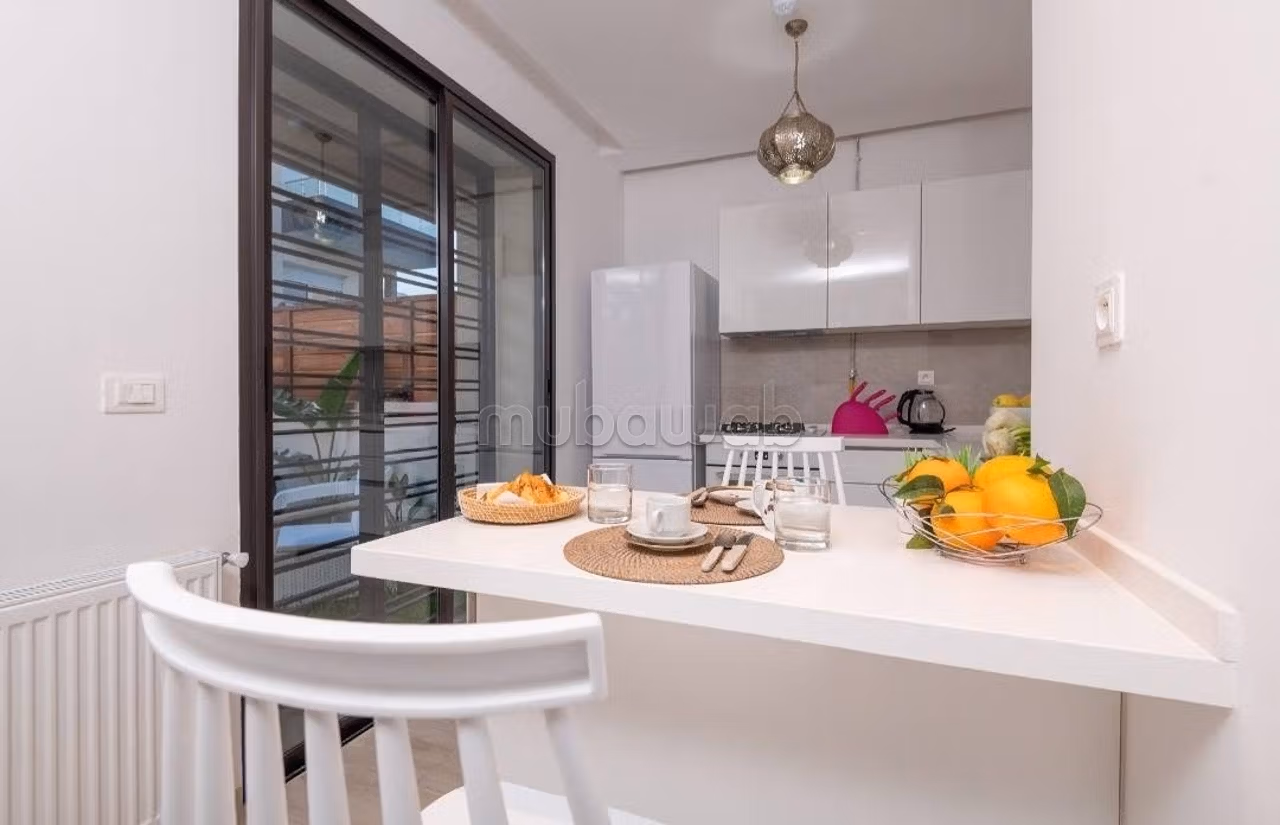 Bell'appartamento arredato in affitto all'ingresso di Marsa. Superficie di 85 m². Ben arredato, moderno
