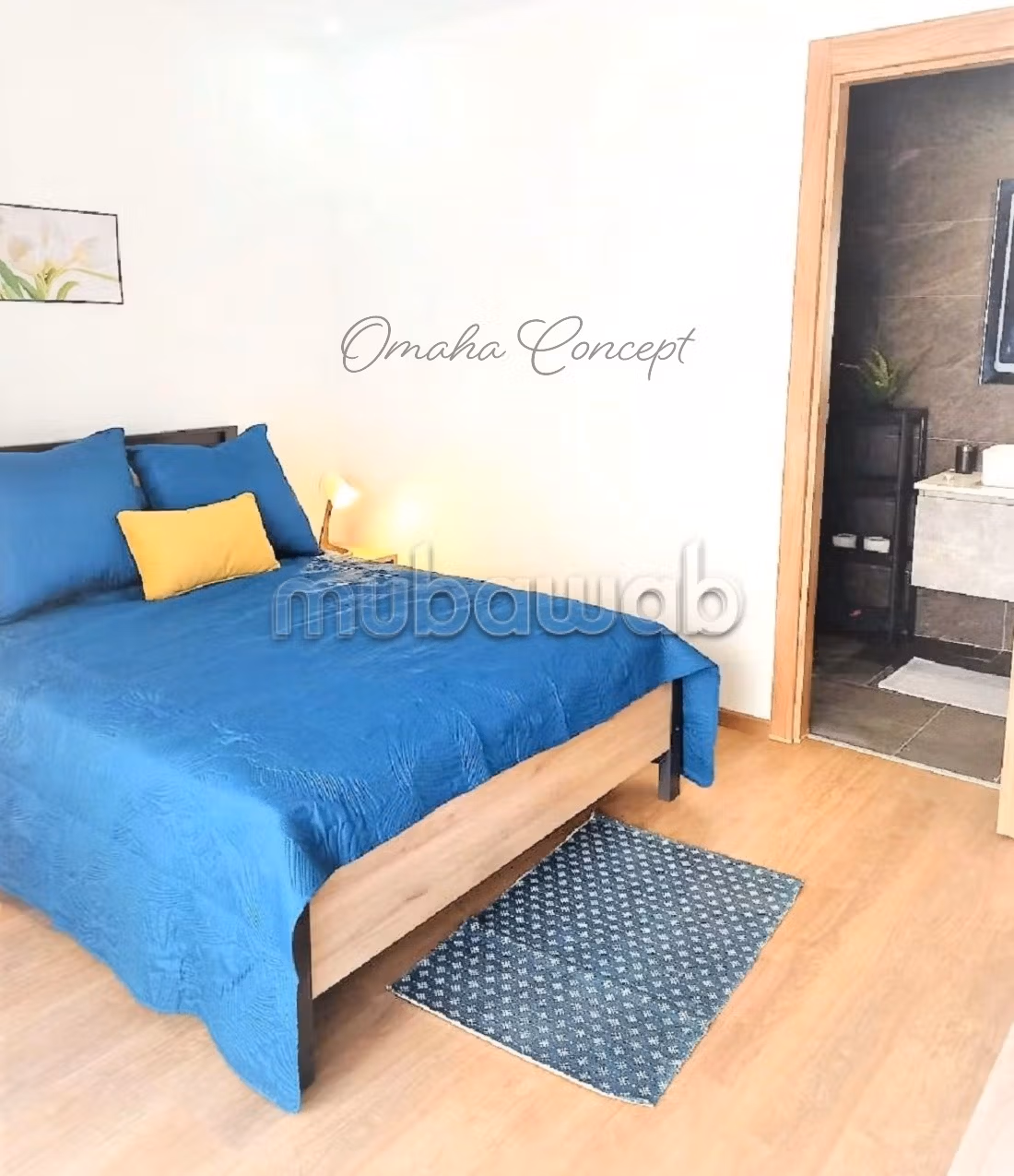 Gemeubileerde studio op de 3e verdieping 40m2 met airconditioning in Maarif
