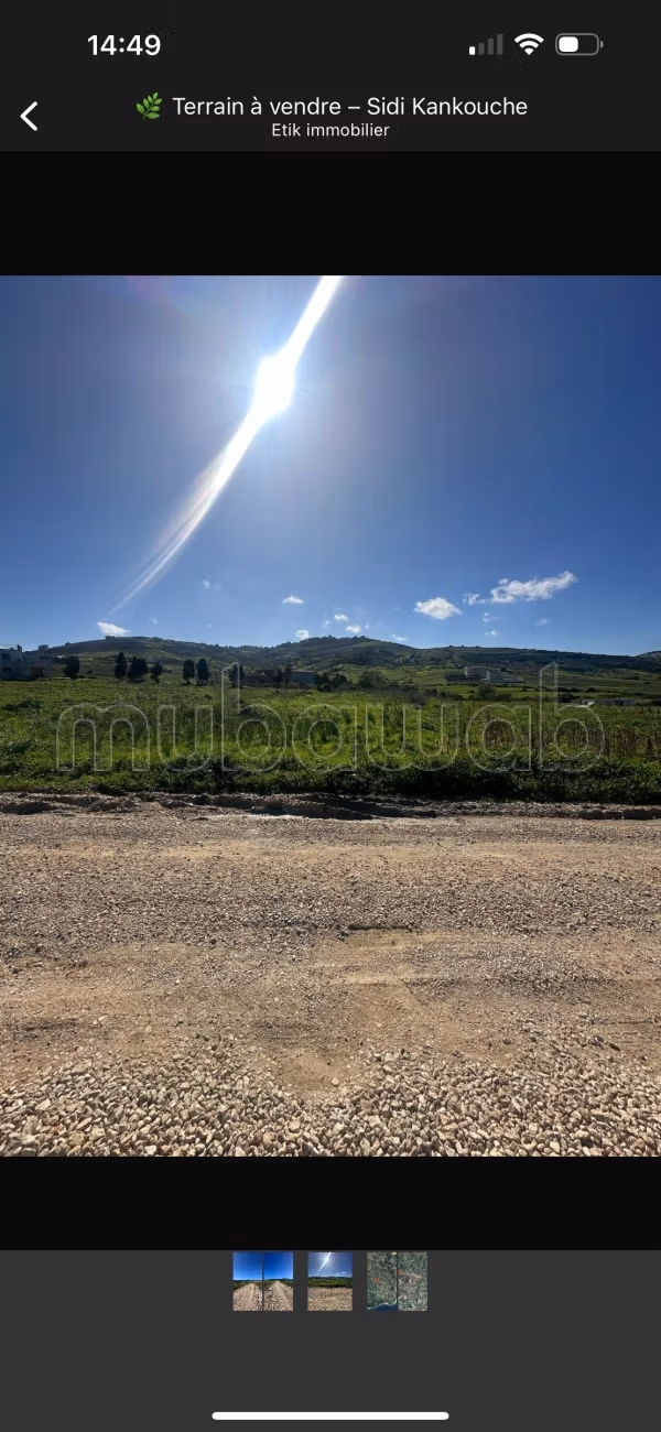 Terrain en vente à sidi kankouche
