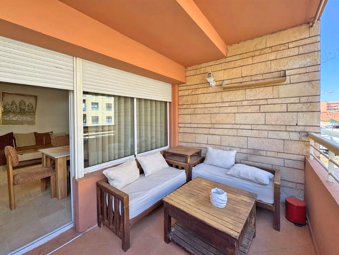 Bail Habitation Appart 2 CH, Salon avec Terrasse