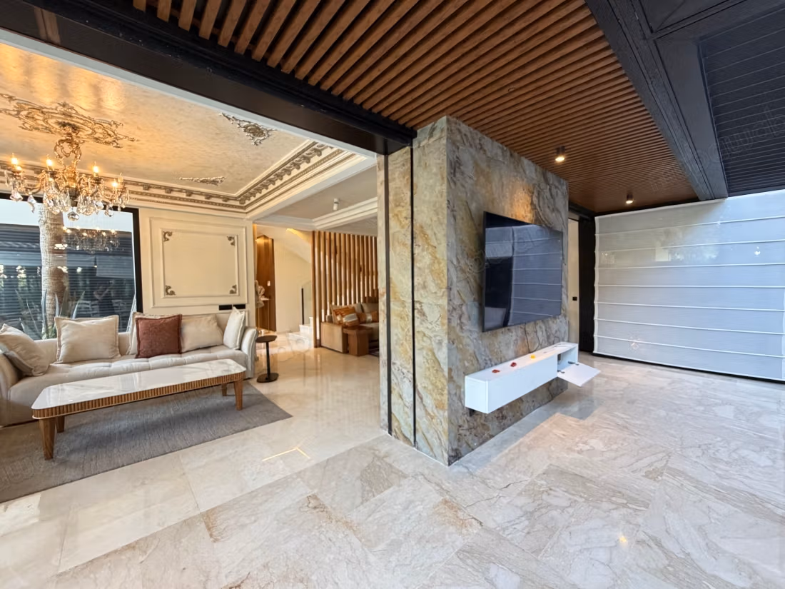 Villa arredata con piscina a Bouskoura