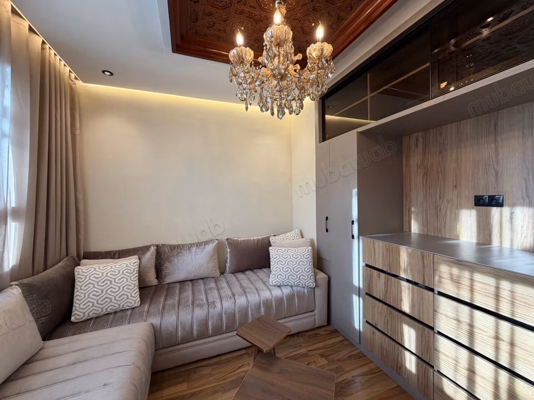 Villa arredata con piscina a Bouskoura
