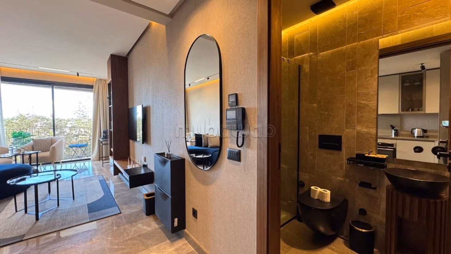 Apartment for rent in Bourgogne Est. 1 beautiful bedroom. Concierge service, air conditioning