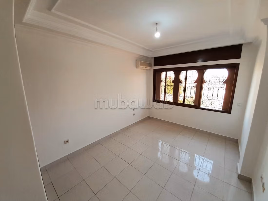 Spacious empty apartment with 2 bedrooms and living room for rent