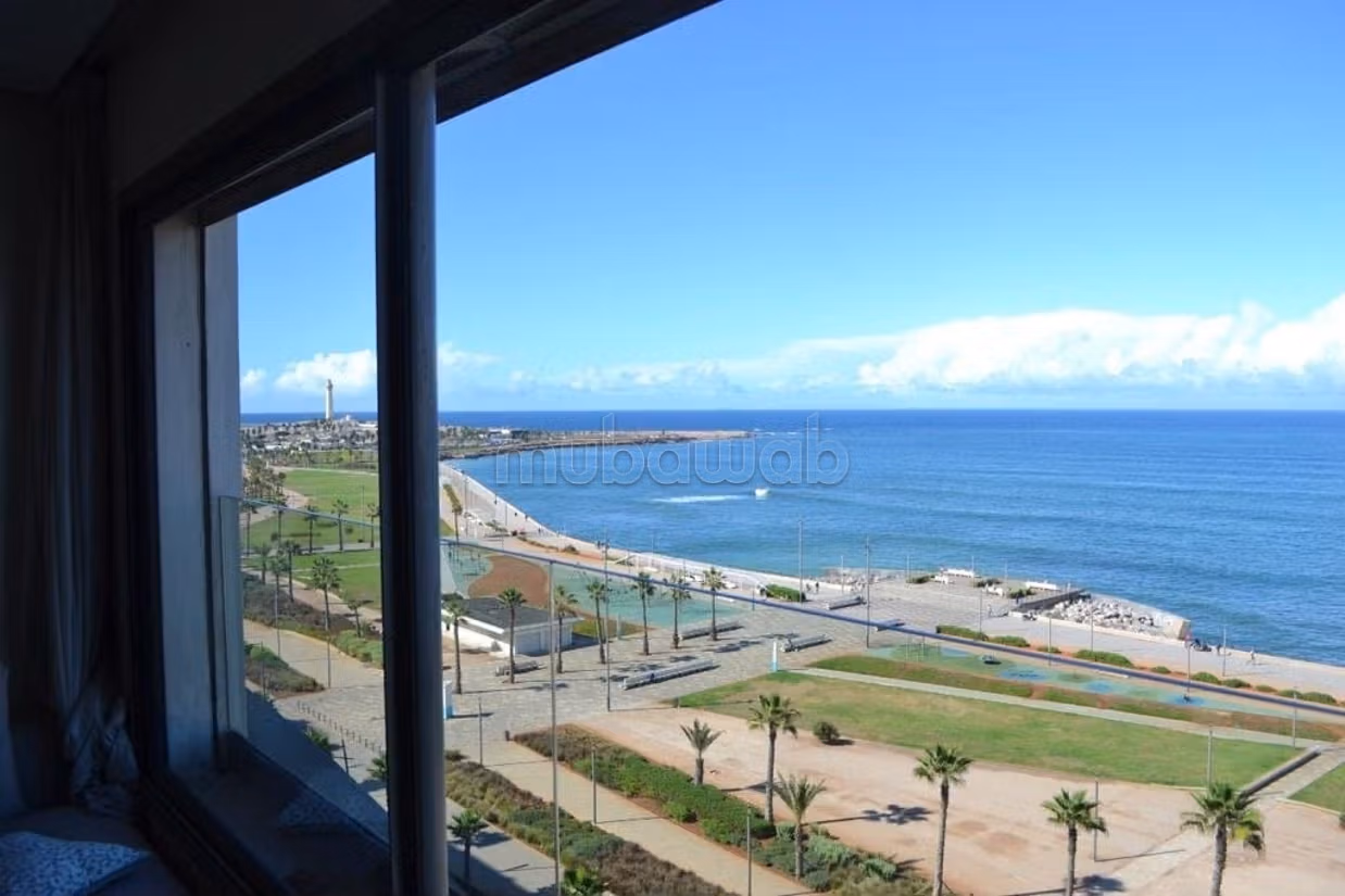 Appartamento con vista mare da affittare Ain Diab