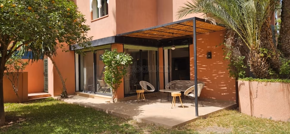 Superbe duplex à louer à Ennakhil Palmeraie. 3 belles chambres. Meublé