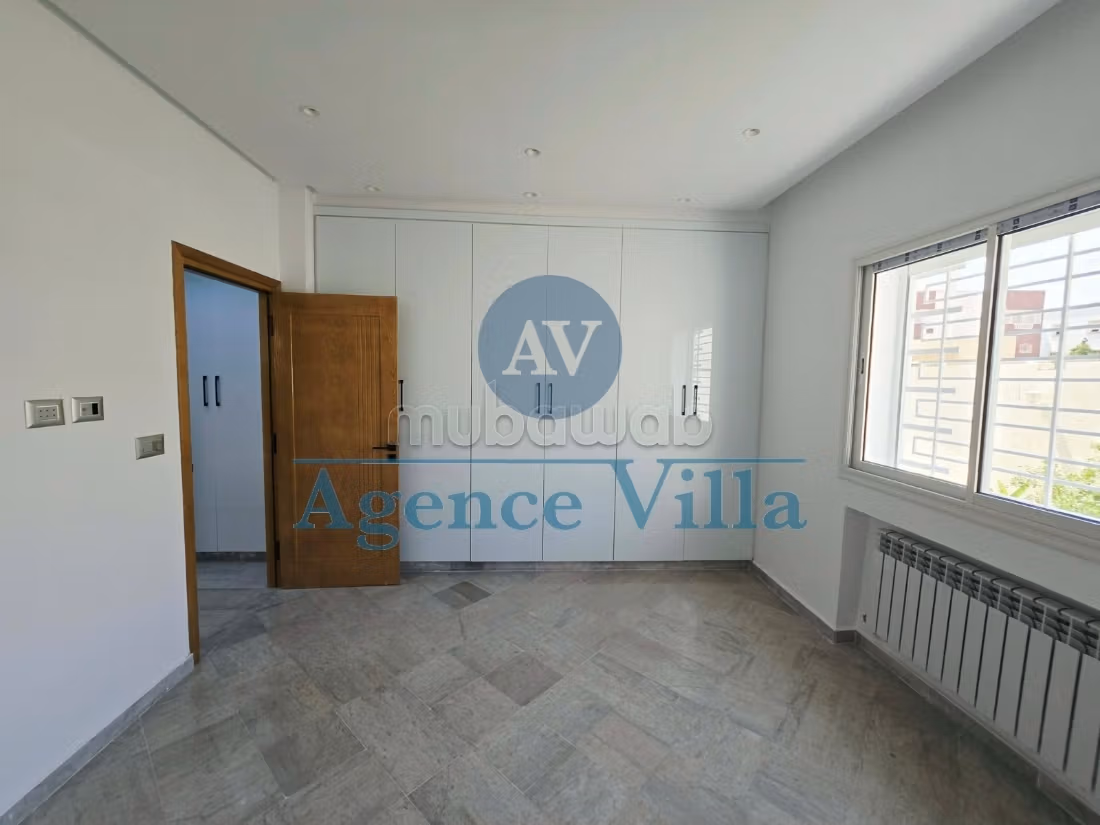 A louer un RDC de villa avec jardin