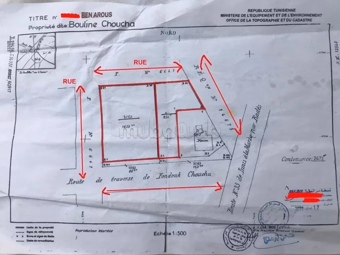 85 m² A vendre ben arous 
prés du tribunal