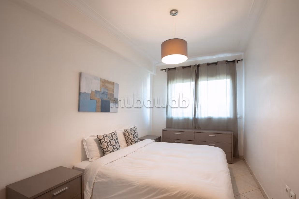 Apartamento de 2 habitaciones en alquiler diario en Casablanca