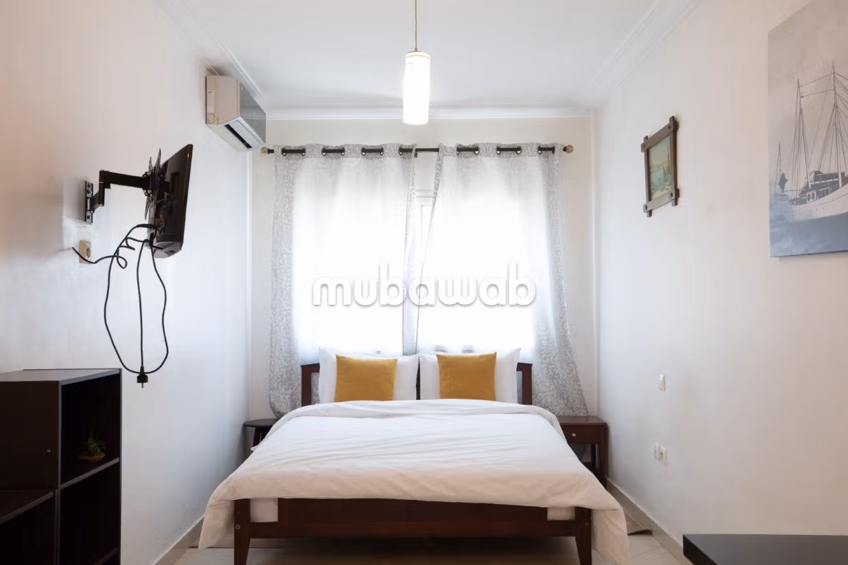 Apartamento de 2 habitaciones en alquiler diario en Casablanca