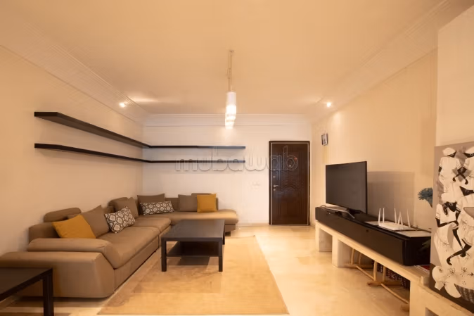 Apartamento de 2 habitaciones en alquiler diario en Casablanca