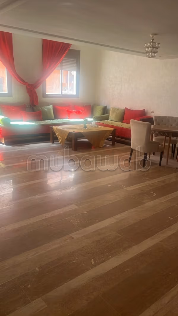 Furnished duplex for rent rhen 70000 dh
