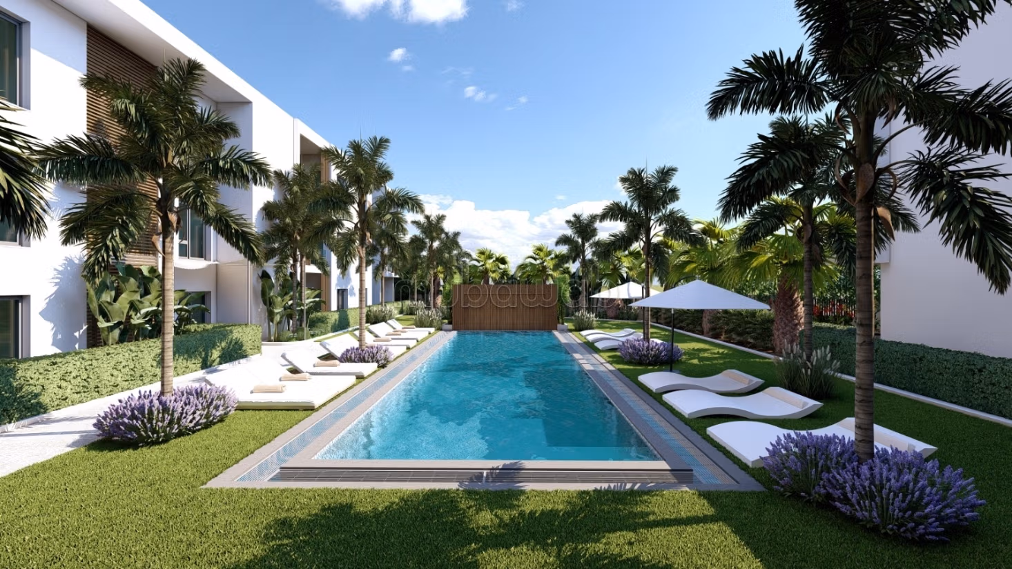 S3 haut standing avec jardin privé de 64m²
