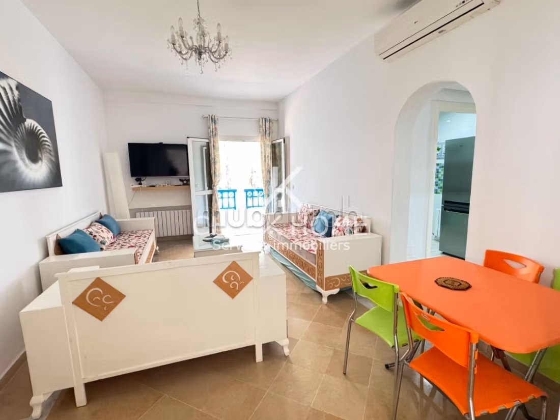 A vendre s1 Yasmine Hammamet, 2 parking, Cellier, Titre Bleu