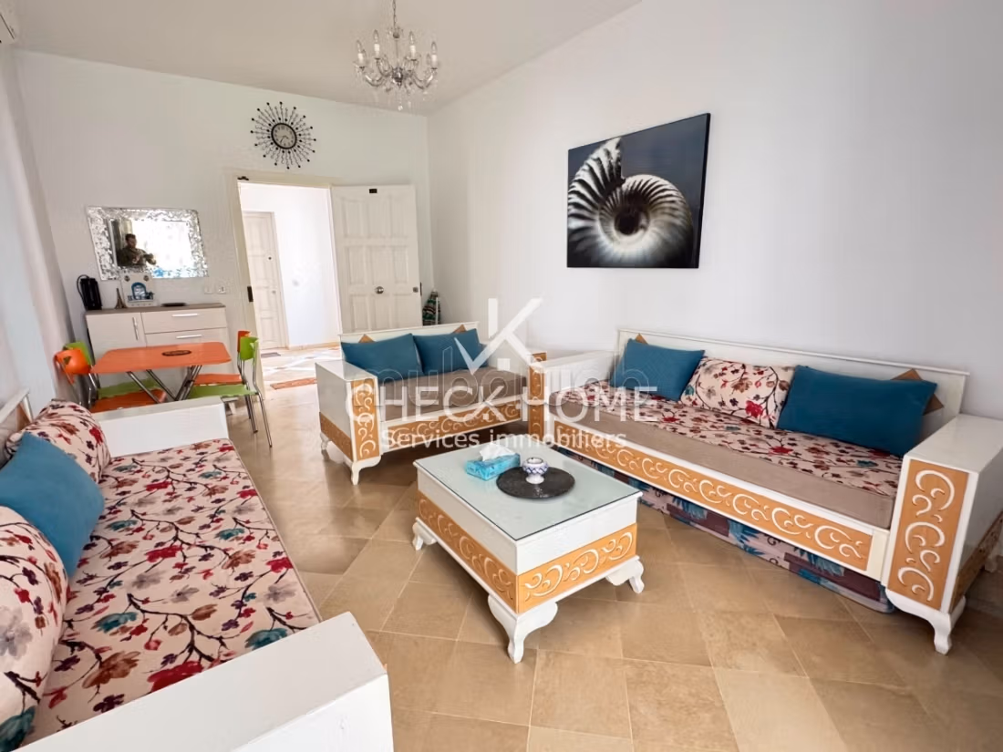 A vendre s1 Yasmine Hammamet, 2 parking, Cellier, Titre Bleu
