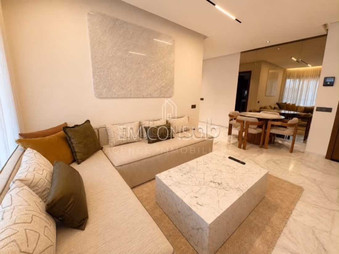 LOCATION – Appartement neuf meublé 2 chambres 80 m