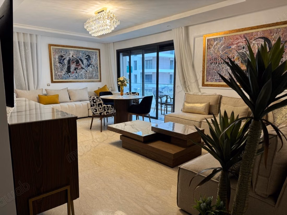 Te huur - Gemeubileerd appartement in Agdal