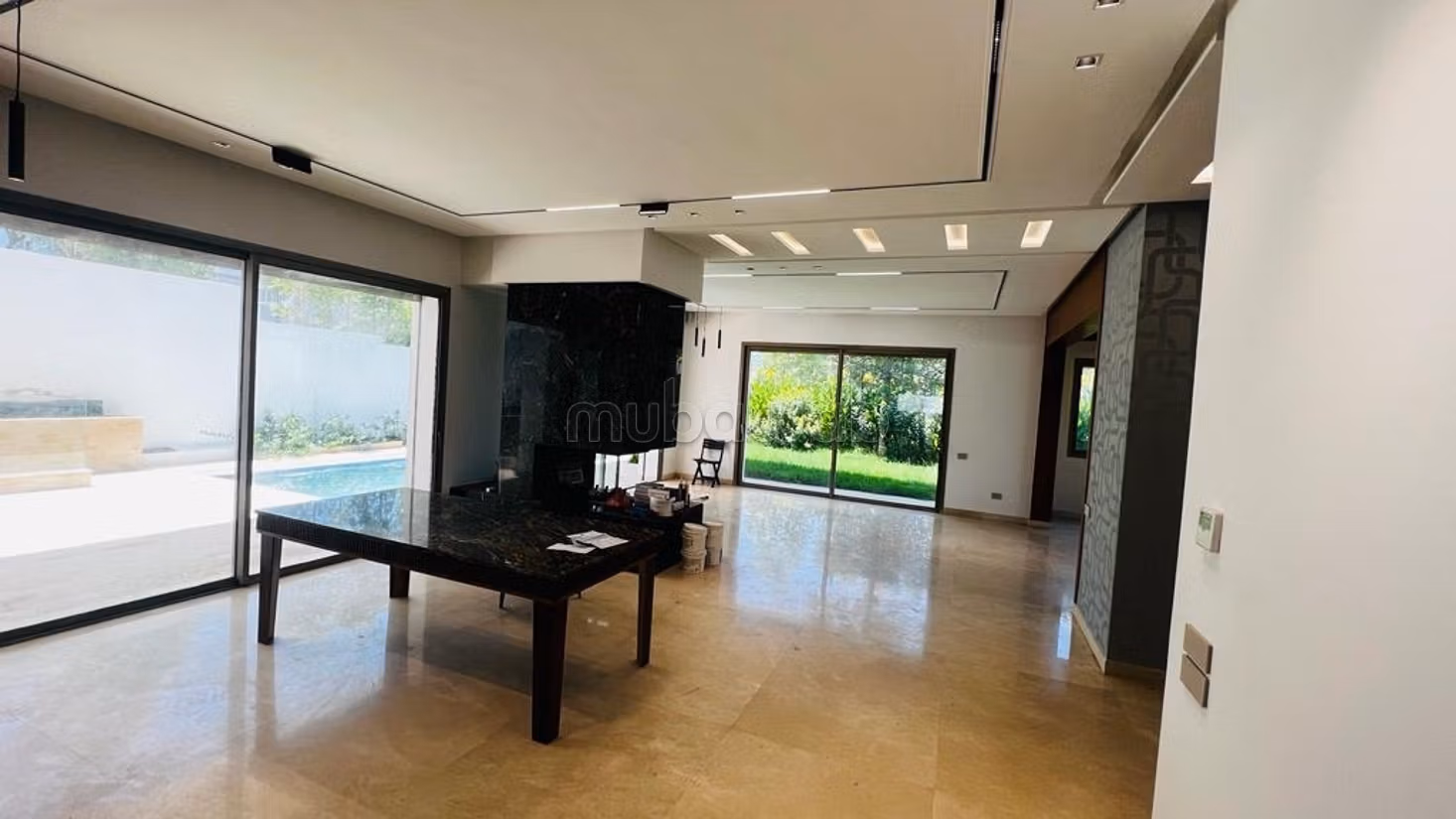 For rent – Empty villa with pool in Hay Riad – Rabat