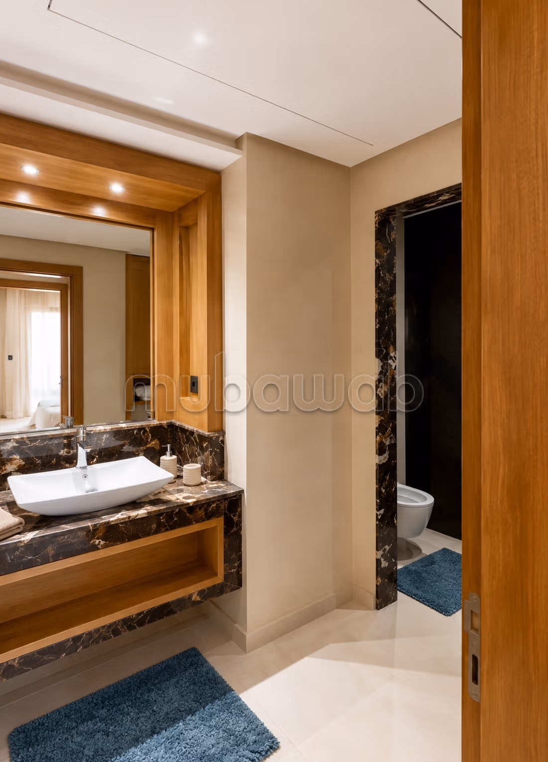 Grande appartamento in affitto nella Casablanca Finance City. 1 camera. Arredato