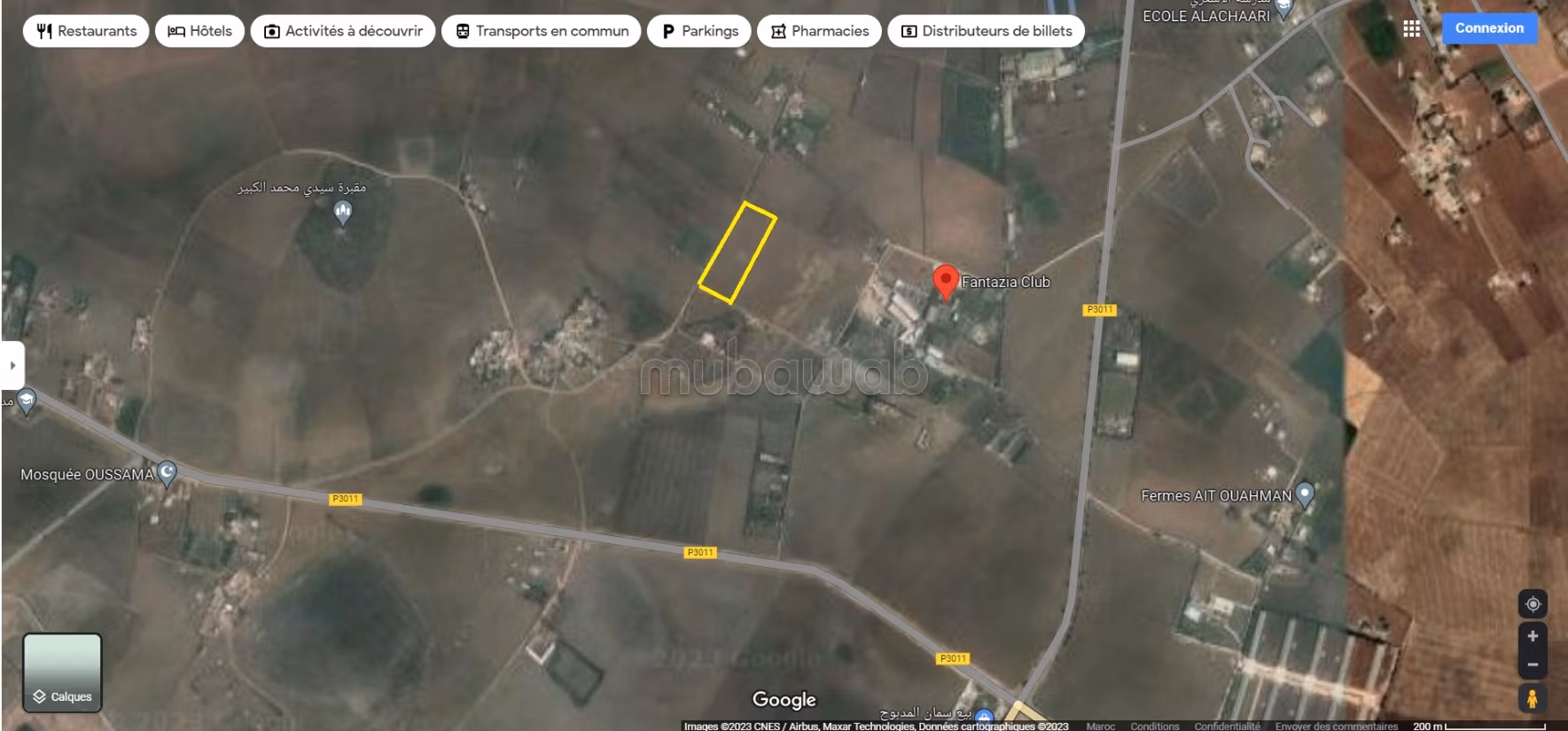 Luxury project 12400m² Bouskoura R2 permit