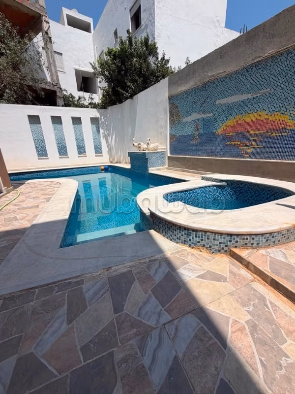 Villa s5 con piscina e giardino Ain Zaghouan nord