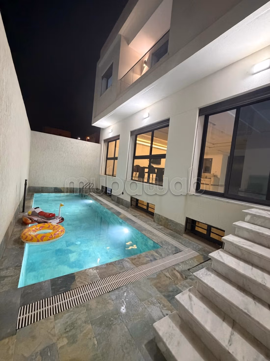 High standing villa for rent in M'Diq. 4 comfortable rooms. Furnished