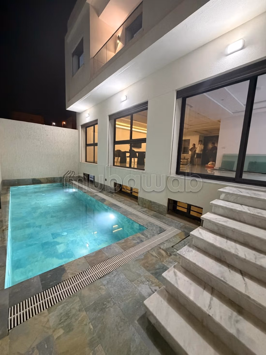 High standing villa for rent in M'Diq. 4 comfortable rooms. Furnished