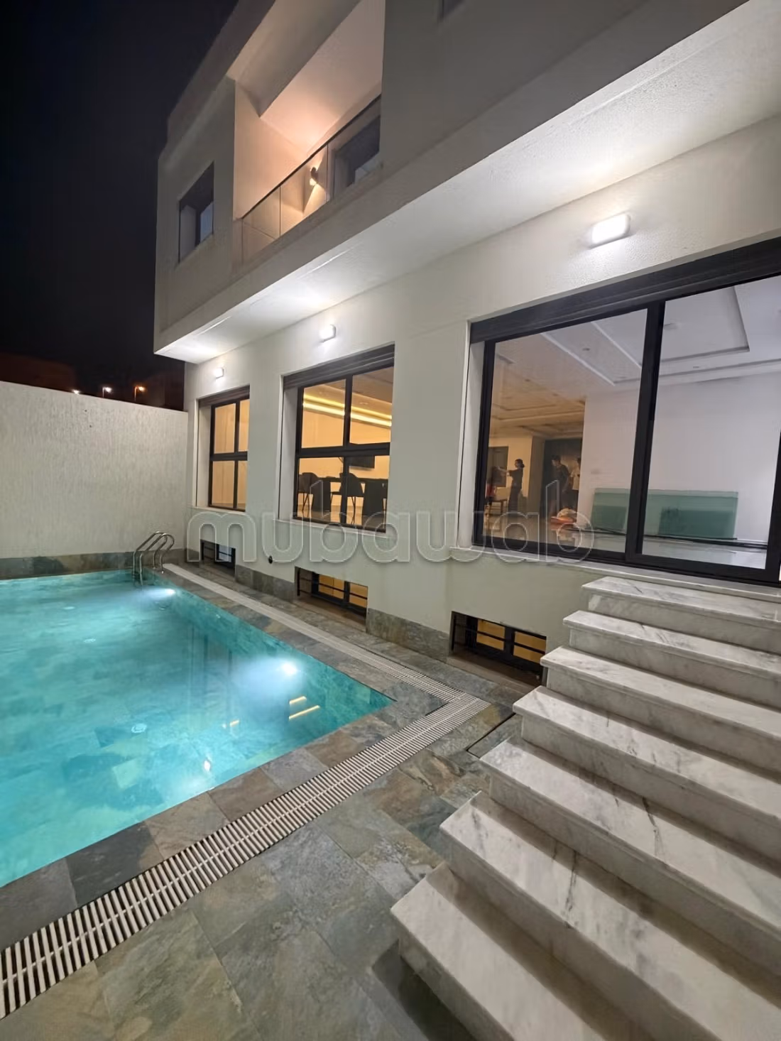 High standing villa for rent in M'Diq. 4 comfortable rooms. Furnished