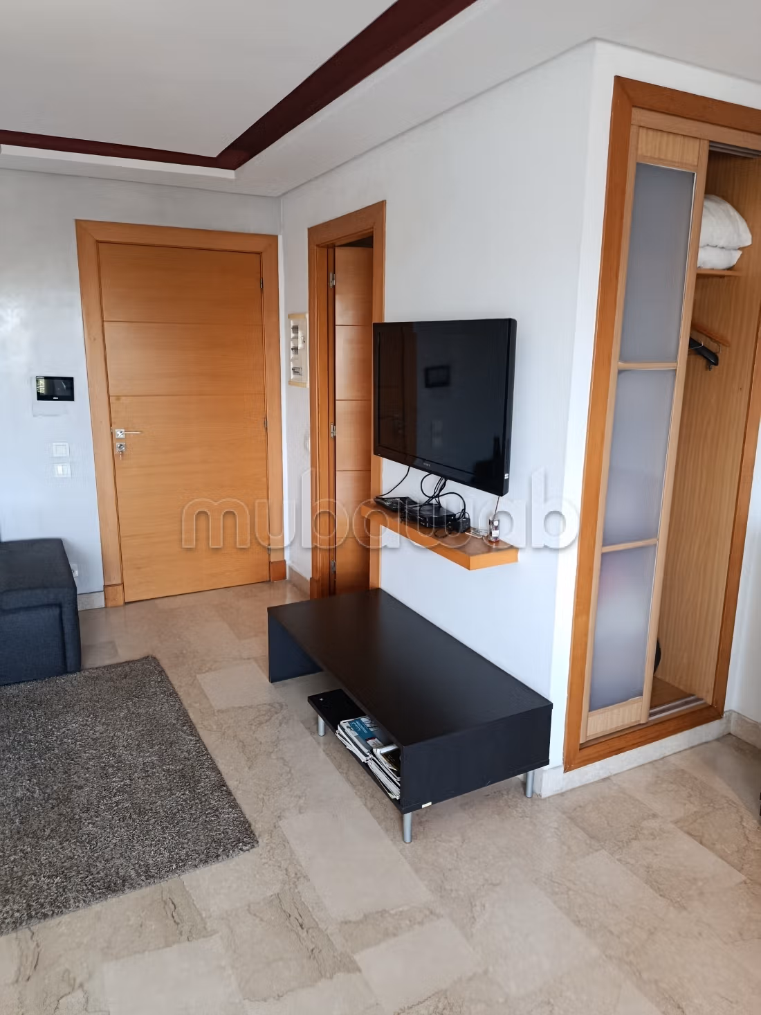 Studio a la location meublé a Gauthier 
8500dh
