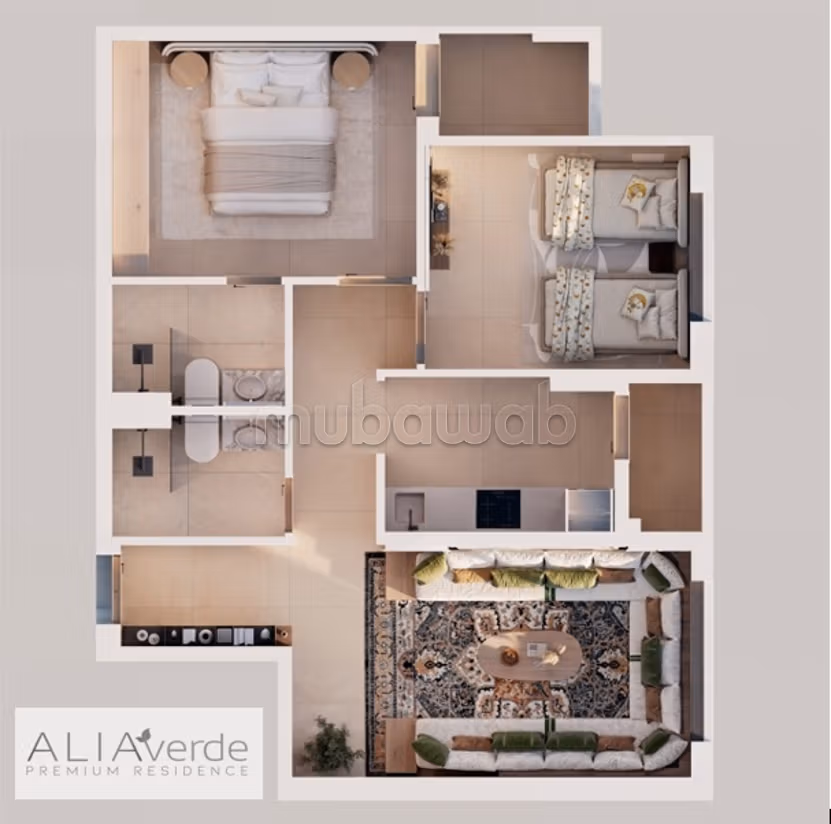 Appartement 86 m² à Aharrarine — 3