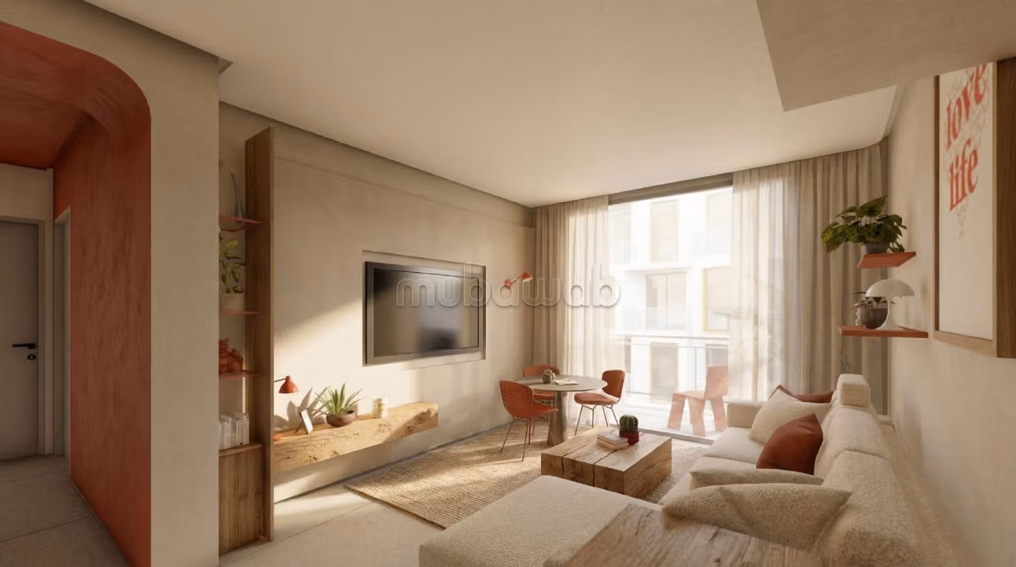 Appartement à vendre. Superficie 55 m² — 4