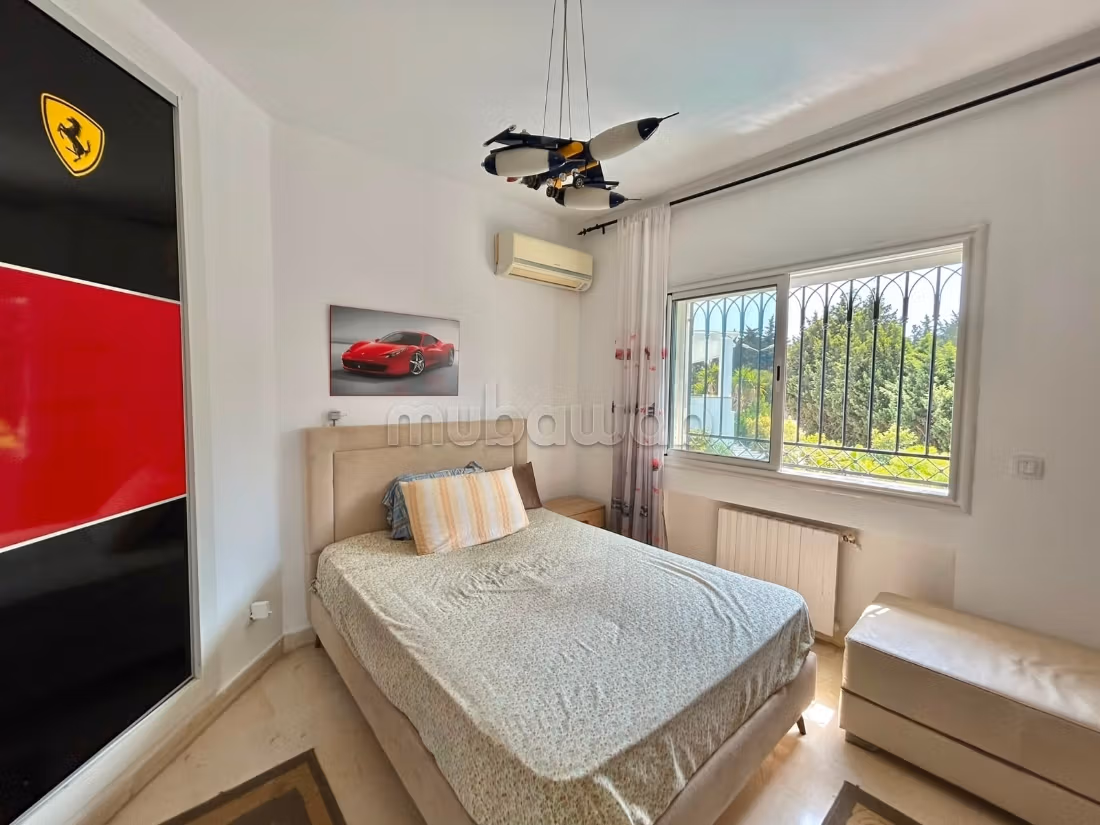Villa arredata in affitto con piscina a La Marsa