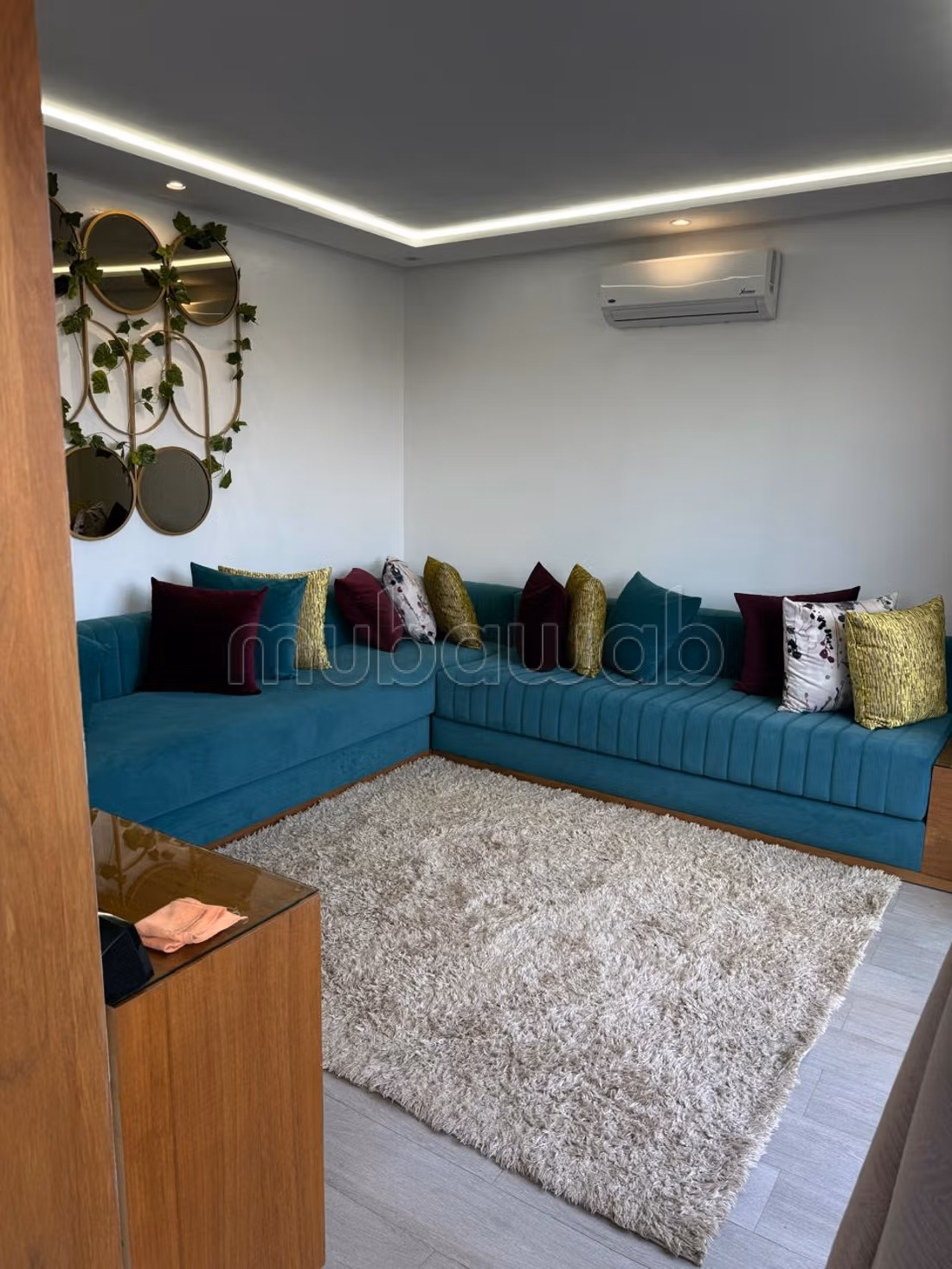 Splendido appartamento in affitto a Al Jawhar. L'area è di 60 m². Arredato.
