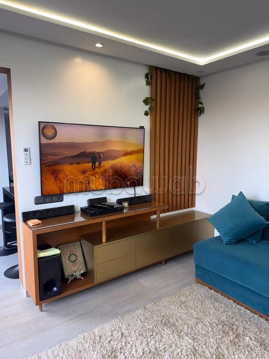 Splendido appartamento in affitto a Al Jawhar. L'area è di 60 m². Arredato.
