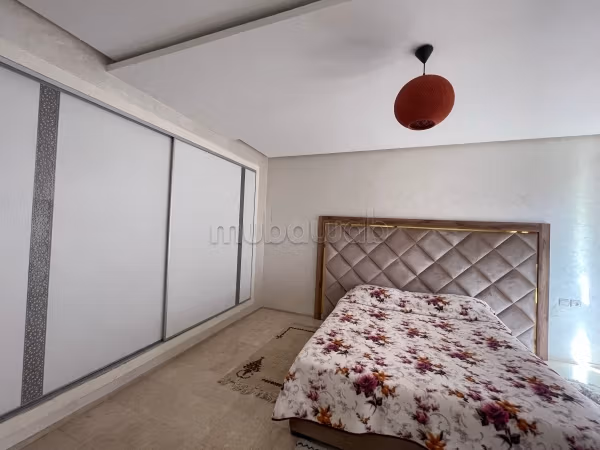 Appartement de vacances à louer à Guéliz. 1 chambre. Antenne parabolique et sécurité