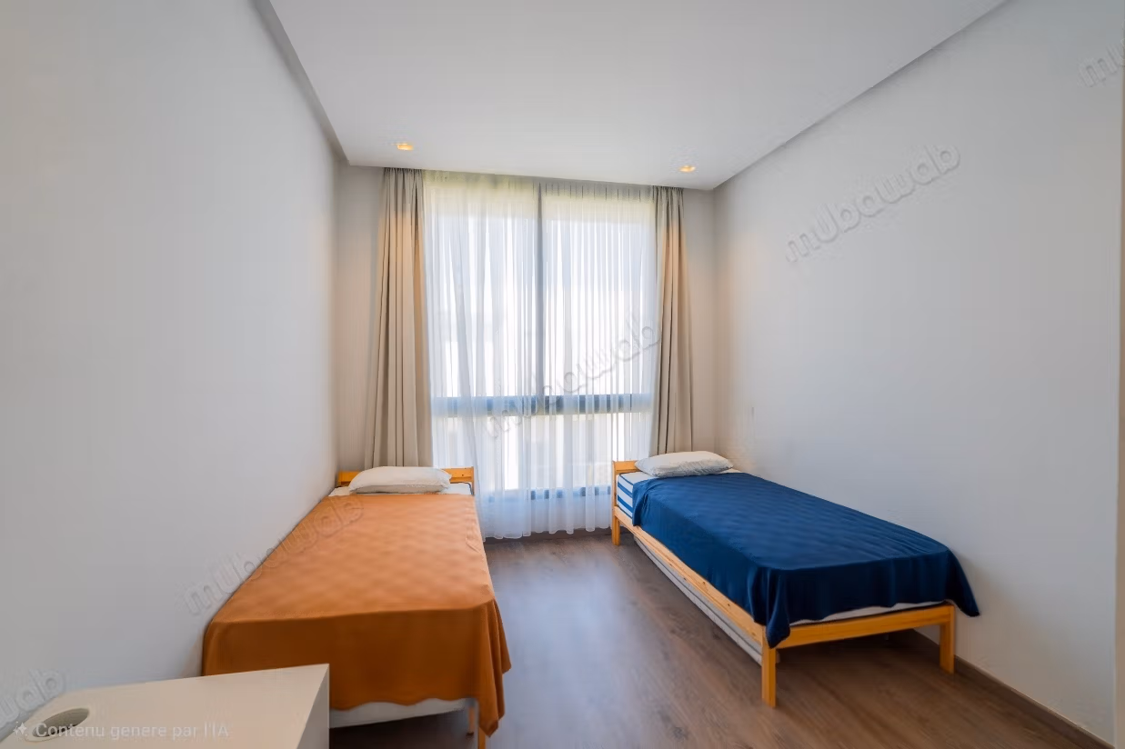 Gemeubileerd appartement met zeezicht