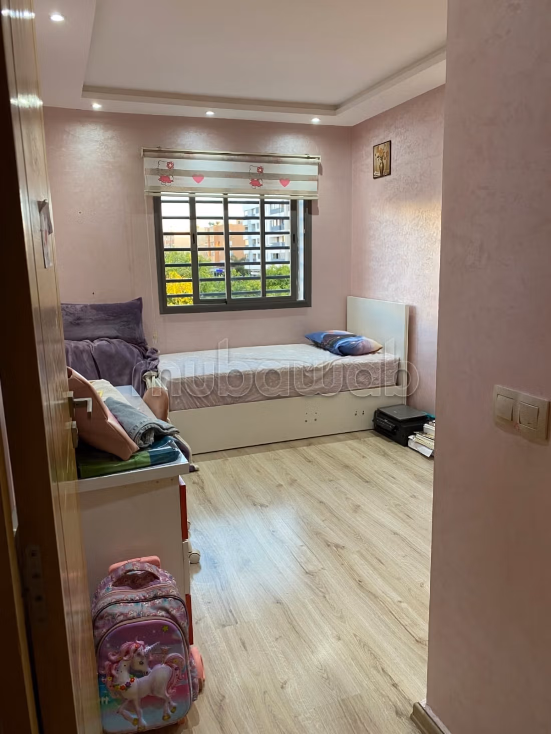 Ubicación de un excelente apartamento amueblado en Sala Al Jadida
