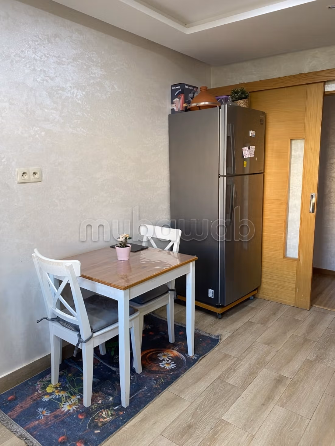 Ubicación de un excelente apartamento amueblado en Sala Al Jadida