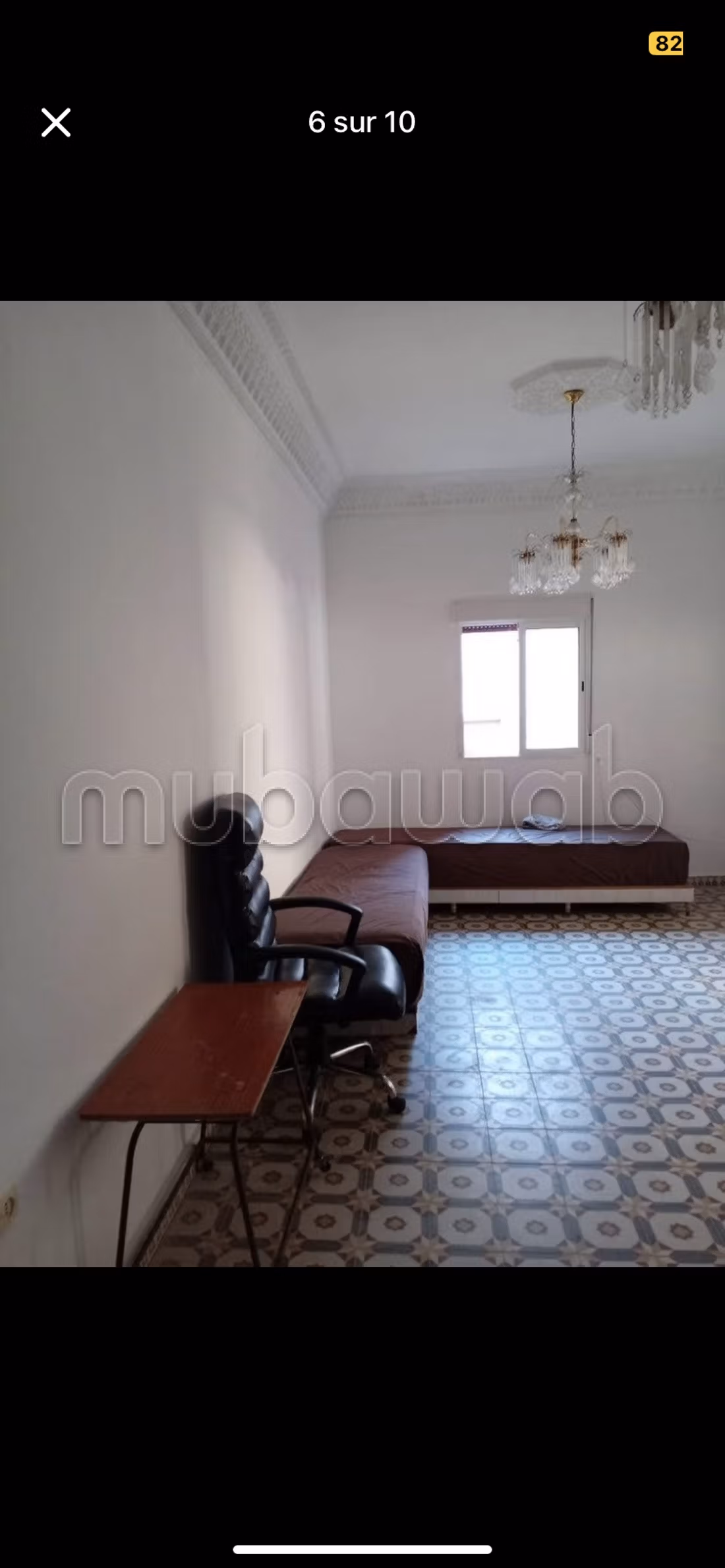 Affitta questo appartamento a Mounia. Superficie di 106 m². Ben arredato