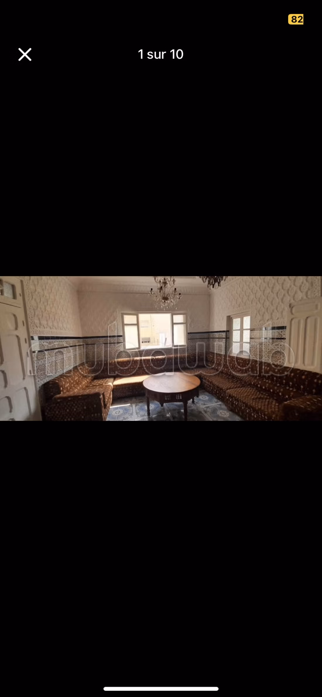 Affitta questo appartamento a Mounia. Superficie di 106 m². Ben arredato