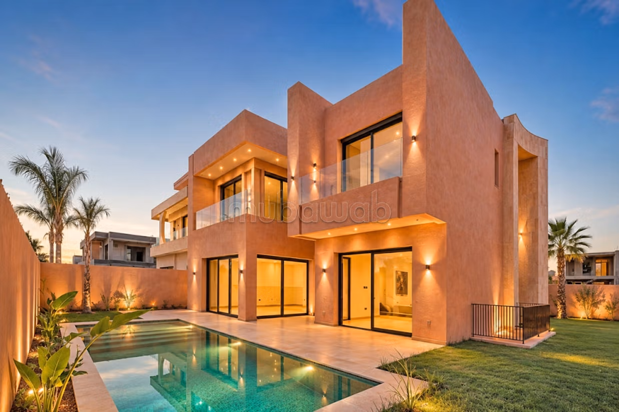 Villa moderne en 3 niveaux, 5 chambres
