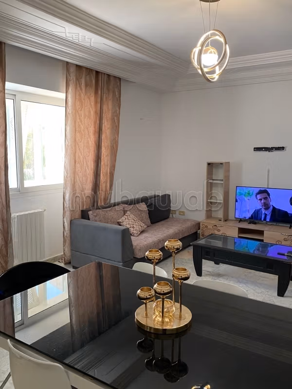 Apartment for rent in North Hammamet. Area 130 m². Well furnished