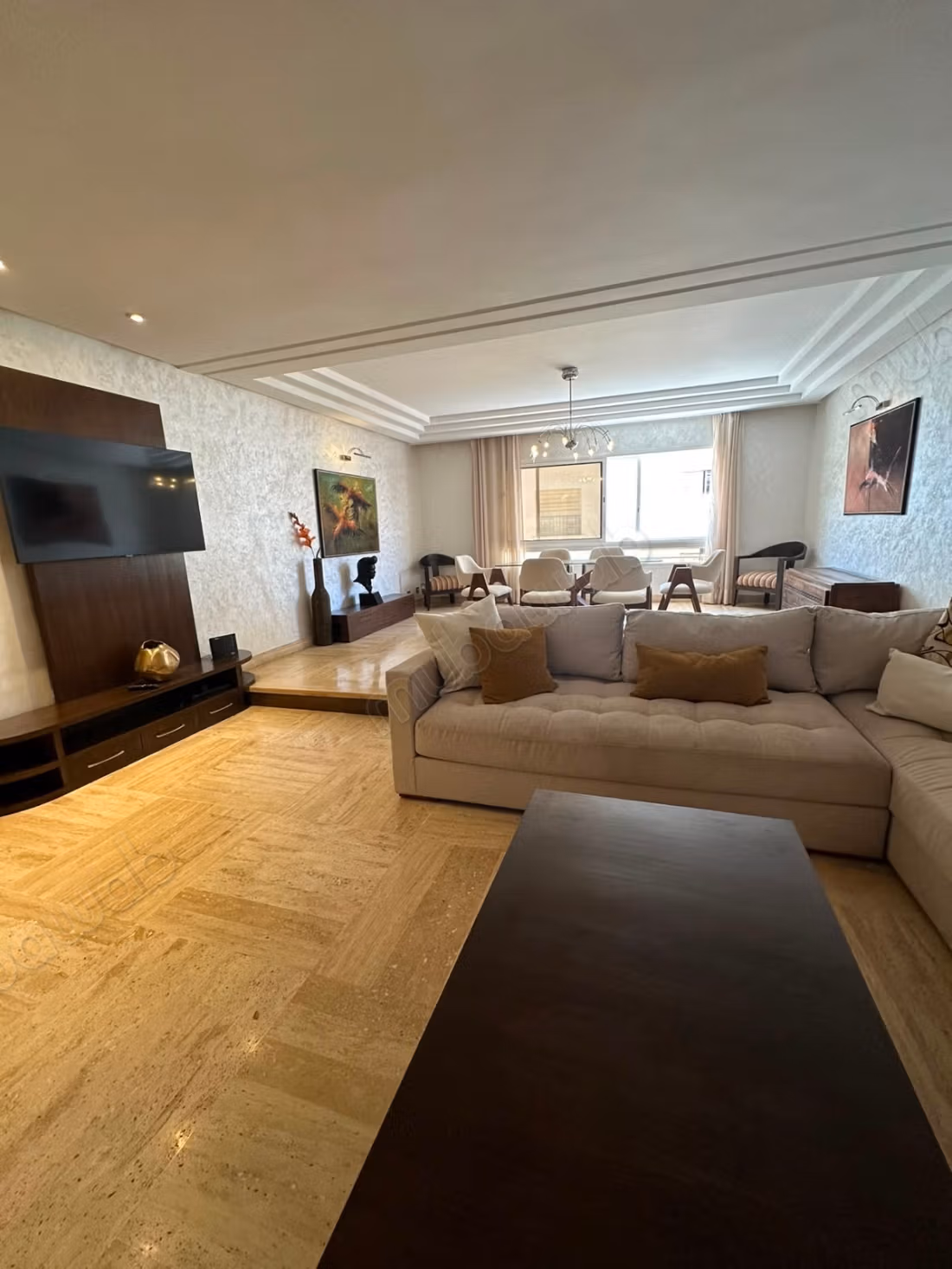 Appartement racine 
3 chambre meuble