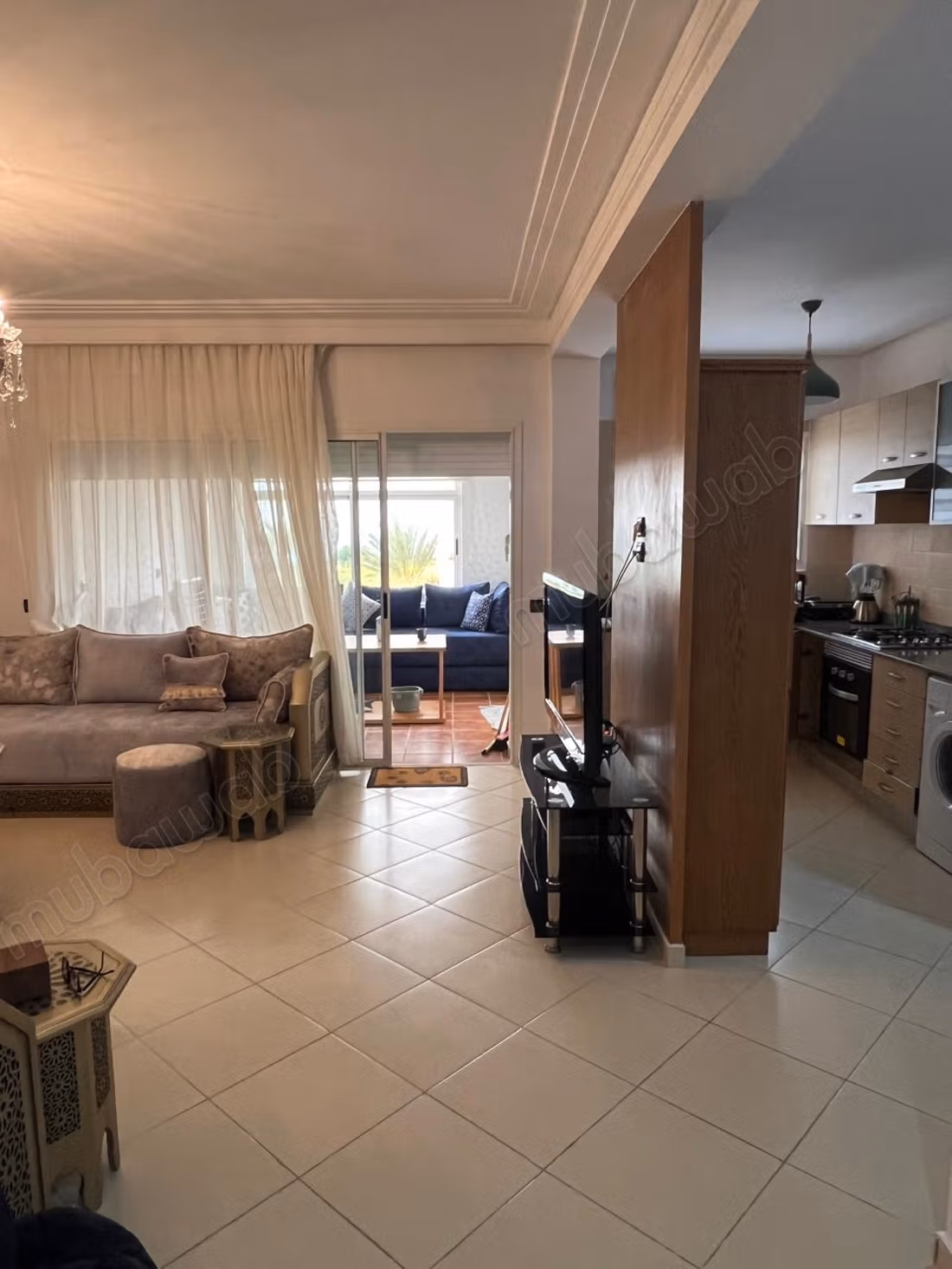 Geweldig appartement te huur in Asilah. 2 geweldige kamers. Gemeubileerd