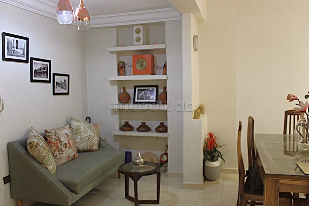 Duplex piacevole in affitto nel cuore di Gueliz