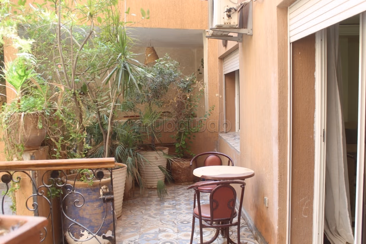 Duplex piacevole in affitto nel cuore di Gueliz