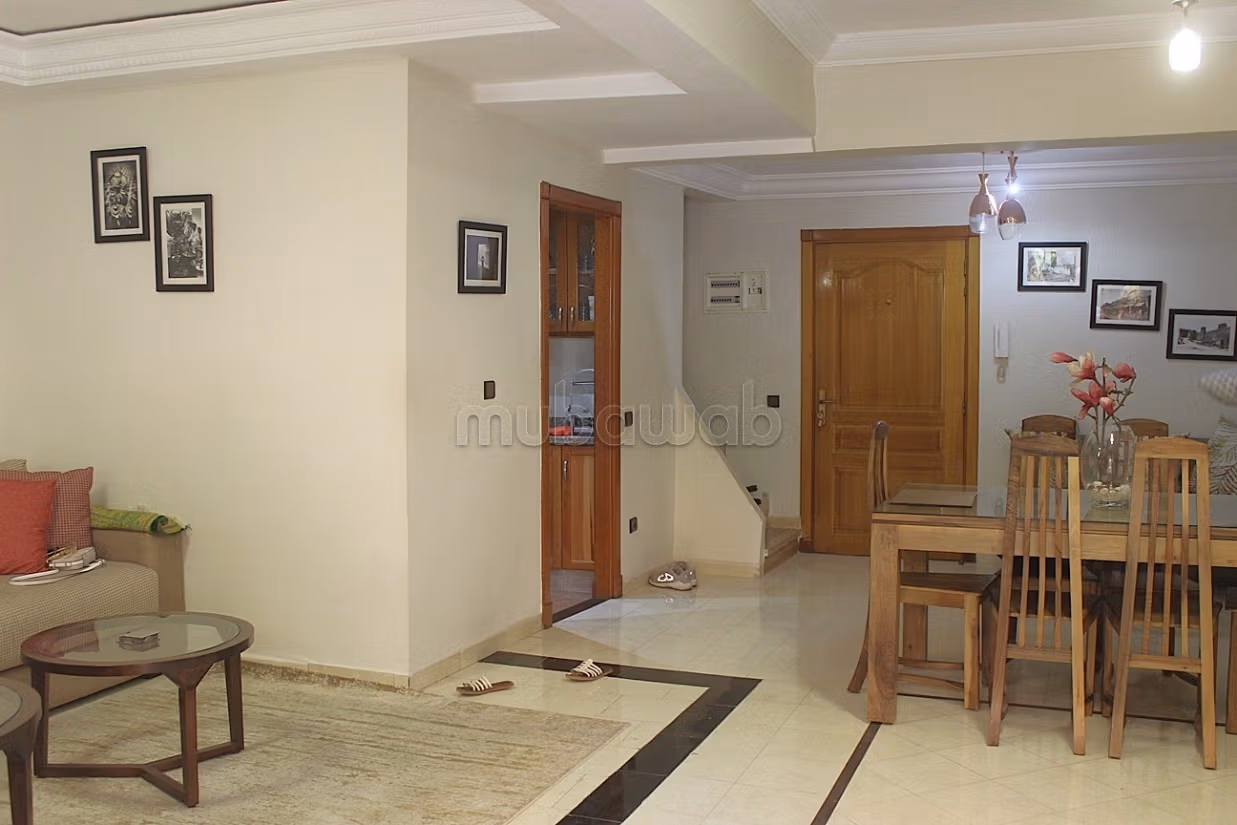 Duplex piacevole in affitto nel cuore di Gueliz